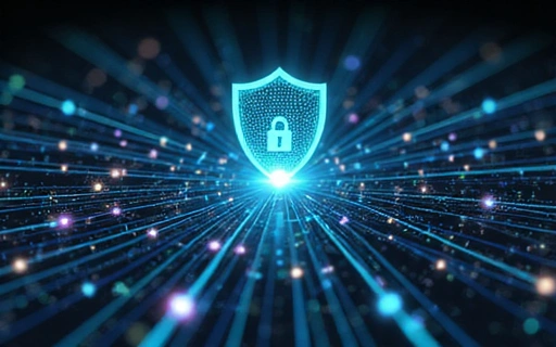 Abstract image representing innovation and security